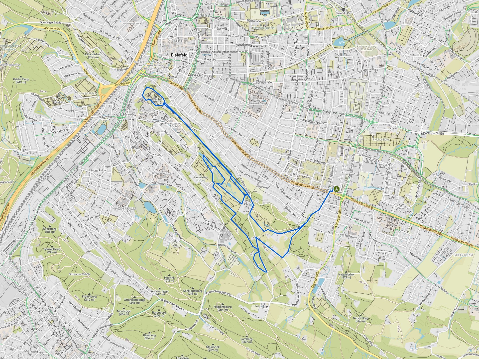 Die besten Laufstrecken rund um Bielefeld | Komoot